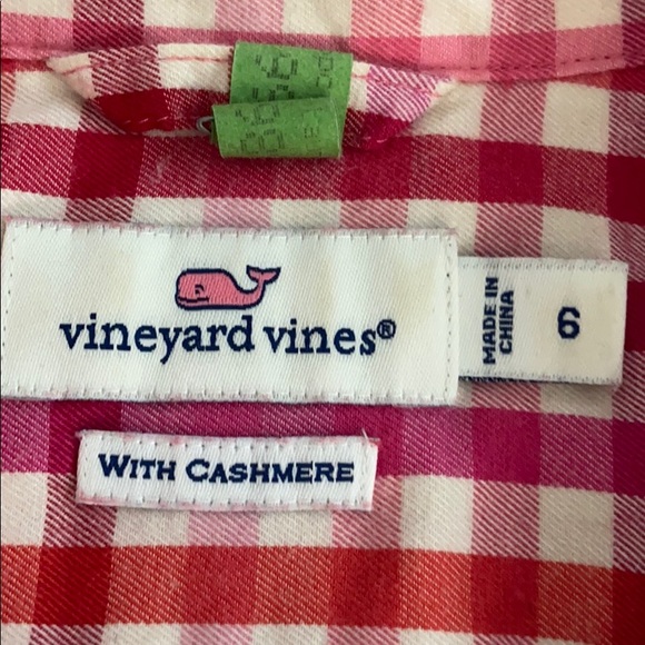 Vineyard Vines Cashmere Ladies button down, great for fall/winter - Picture 2 of 4